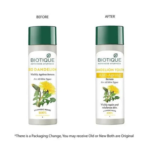 Biotique Bio Dandelion Visibly Ageless Serum